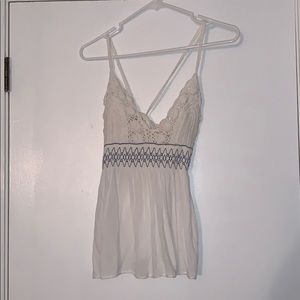 Free People crochet tank